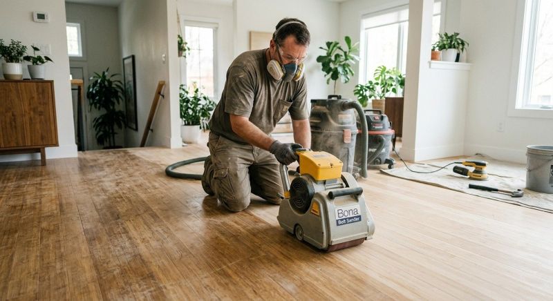 Bamboo Floor Refinishing in Brighton, CO