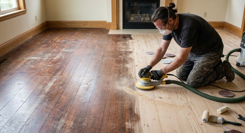 Birch Floor Refinishing in Brighton, CO