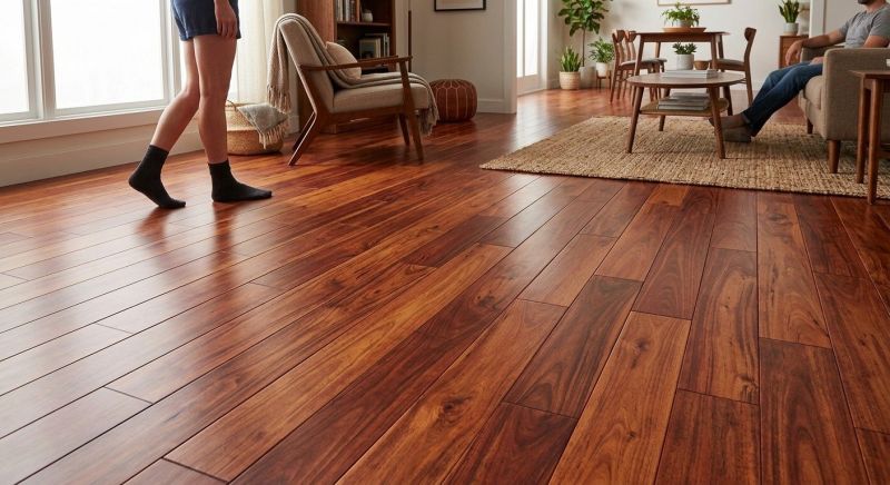 Cherry Floor Installation in Boulder, CO