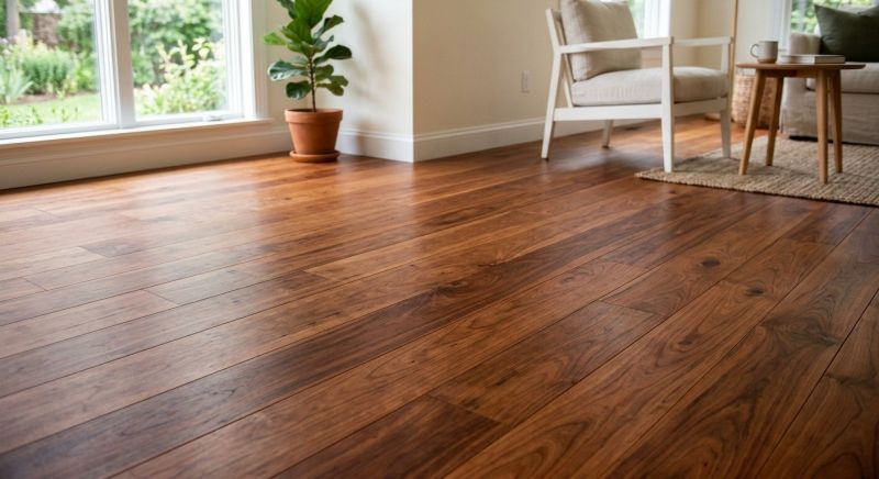 Cherry Floor Installation in Louisville, CO