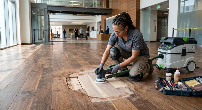 Commercial Hardwood Repair in Firestone, CO