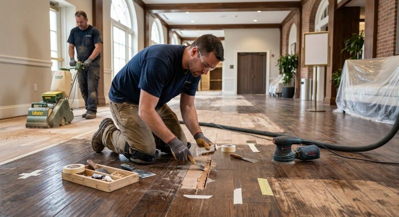 Commercial Hardwood Repair in Firestone, CO