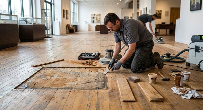 Commercial Wood Floor Repair in Boulder, CO
