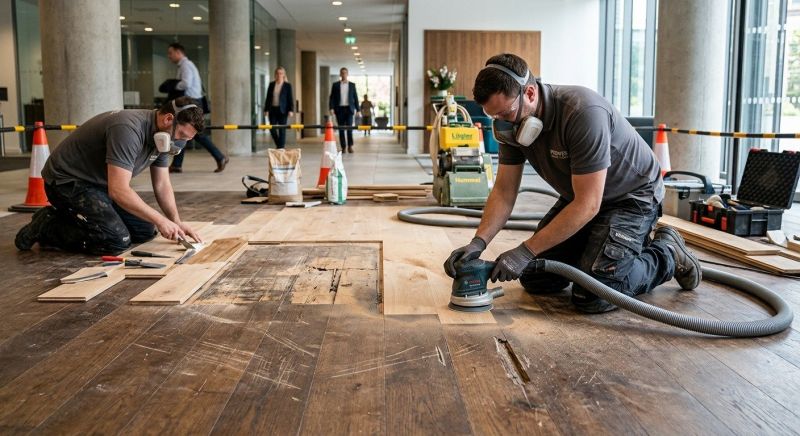 Commercial Wood Floor Repair in Lafayette, CO