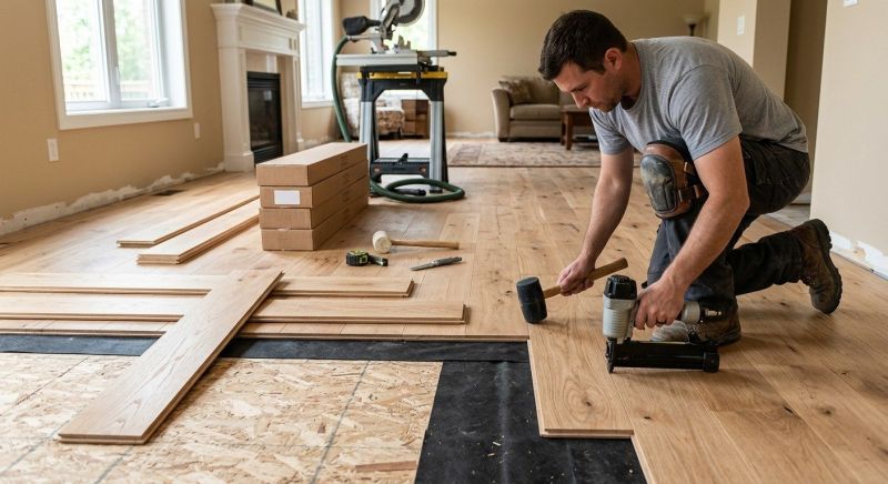 Hardwood Floor Installation in Englewood, CO