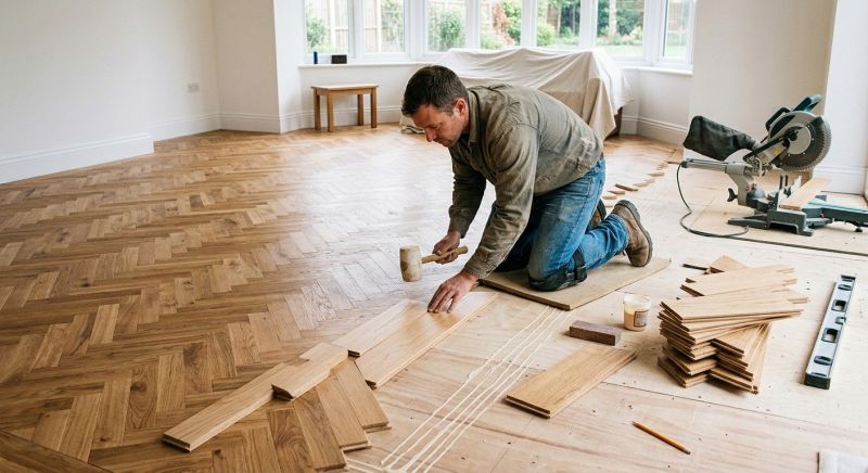 Hardwood Floor Installation in Firestone, CO