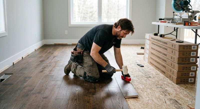 Hardwood Floor Installation in Longmont, CO