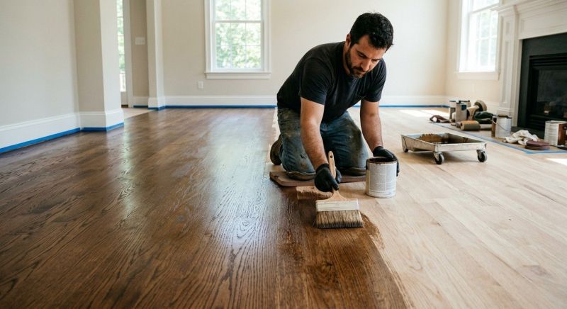 Hardwood Floor Staining in Arapahoe County, CO