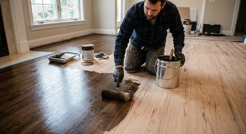 Hardwood Floor Staining in Denver, CO