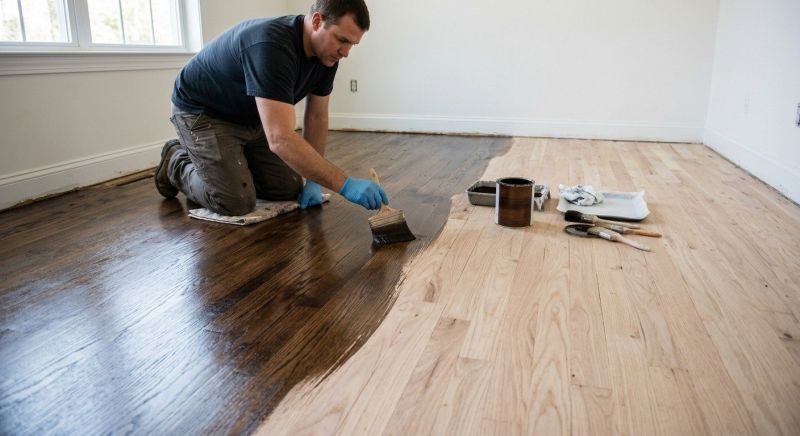 Hardwood Floor Staining in Denver County, CO