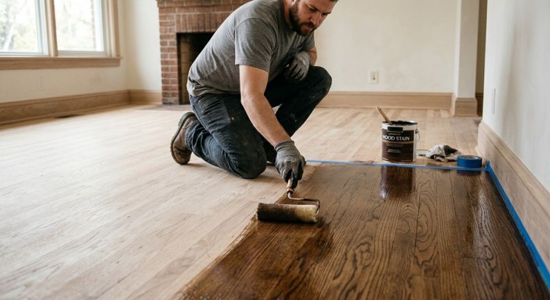 Hardwood Floor Staining in Westminster, CO
