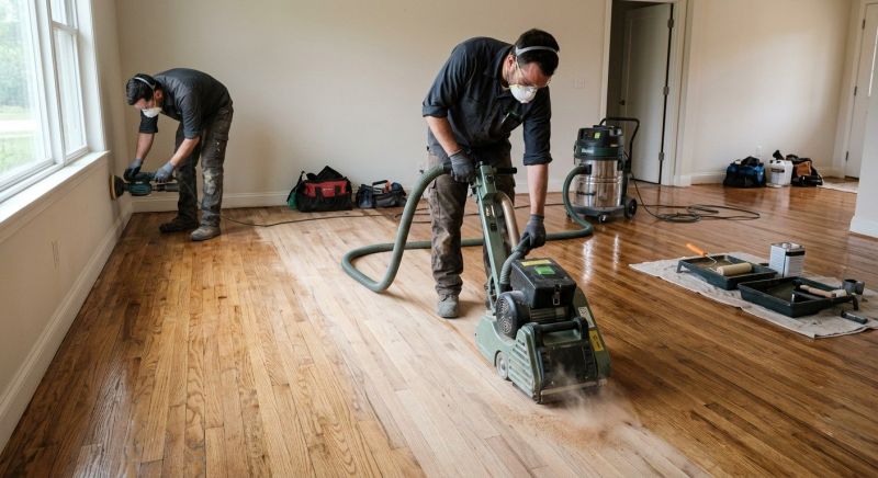 Hickory Floor Refinishing in Brighton, CO
