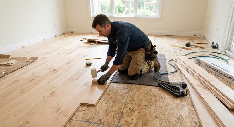 Maple Flooring Installation in Denver, CO
