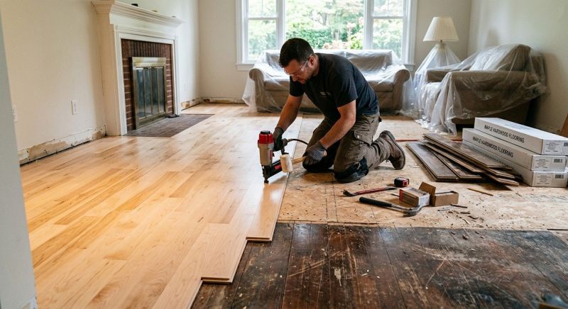 Maple Flooring Installation in Brighton, CO