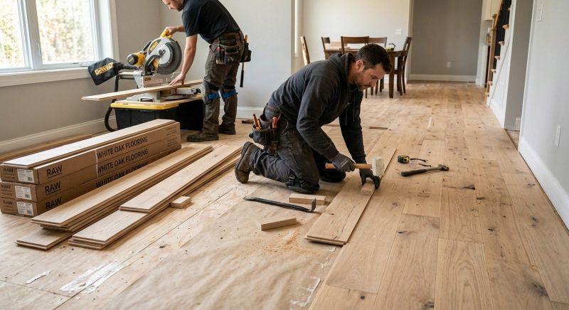 Oak Floor Installation in Denver County, CO
