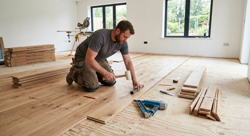 Oak Floor Installation in Brighton, CO