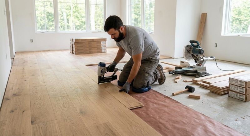 Oak Floor Installation in Westminster, CO