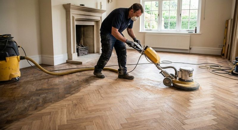 Parquet Floor Refinishing in Brighton, CO