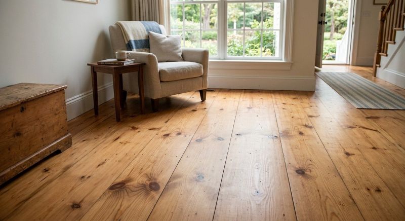 Pine Floor Installation in Brighton, CO