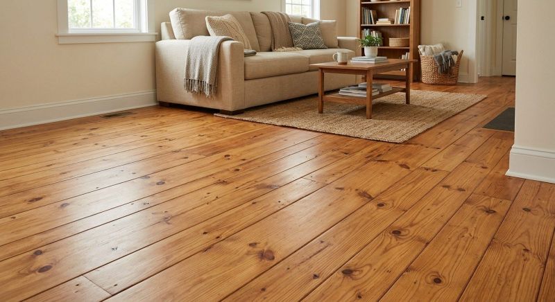 Pine Floor Installation in Brighton, CO