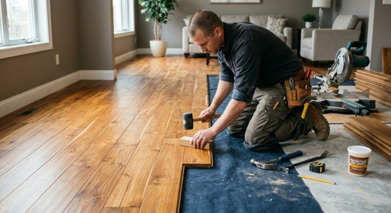 Teak Flooring Installation in Brighton, CO