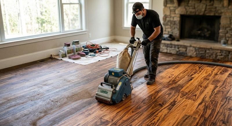 Tiger Wood Floor Refinishing in Brighton, CO