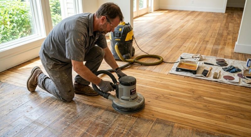 Tiger Wood Floor Refinishing in Brighton, CO