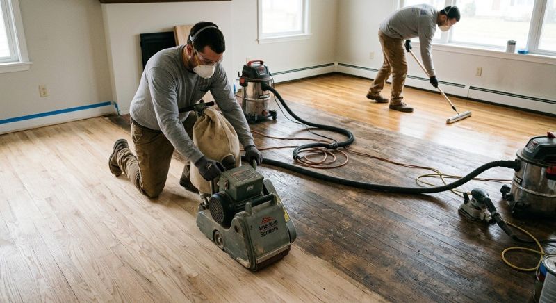 Walnut Floor Refinishing in Brighton, CO