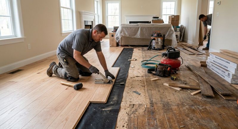Wood Floor Replacement in Broomfield, CO