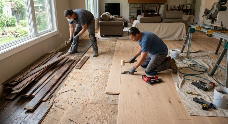 Wood Floor Replacement in Dacono, CO
