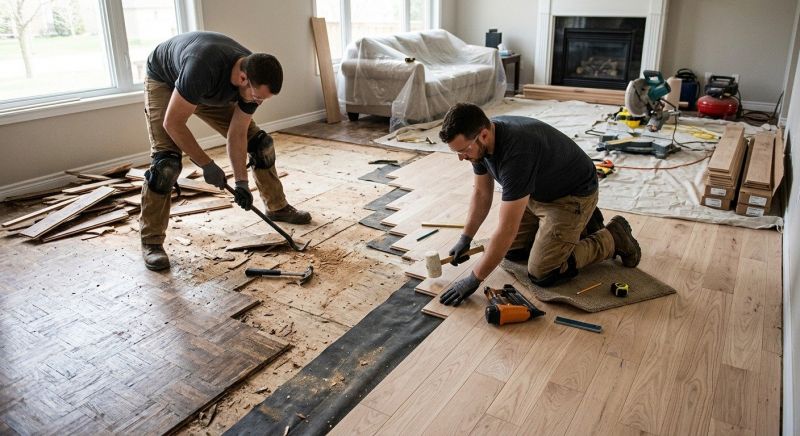 Wood Floor Replacement in Brighton, CO