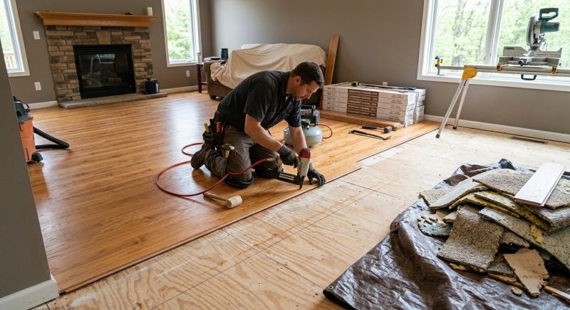 Wood Floor Replacement in Louisville, CO