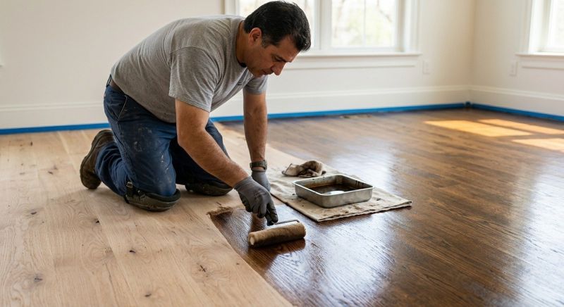 Wood Floor Staining in Brighton, CO