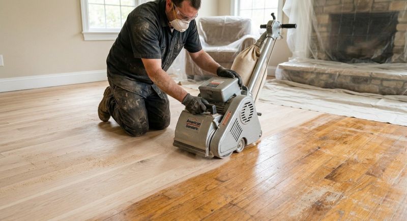 Oak Floor Refinishing