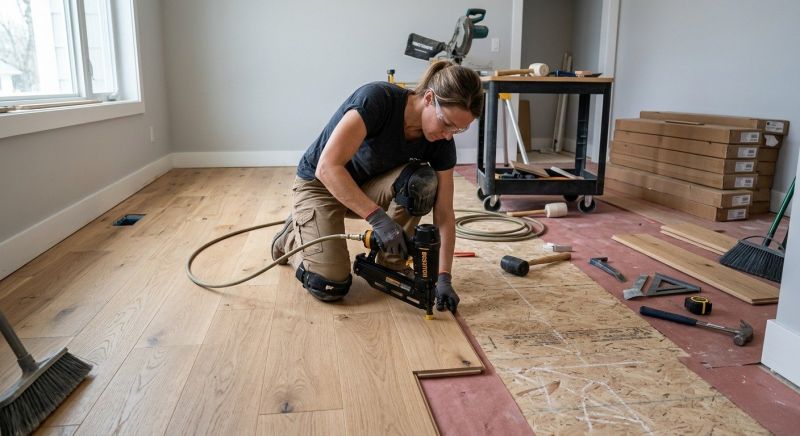 Hardwood Floor Installation in Denver County, CO