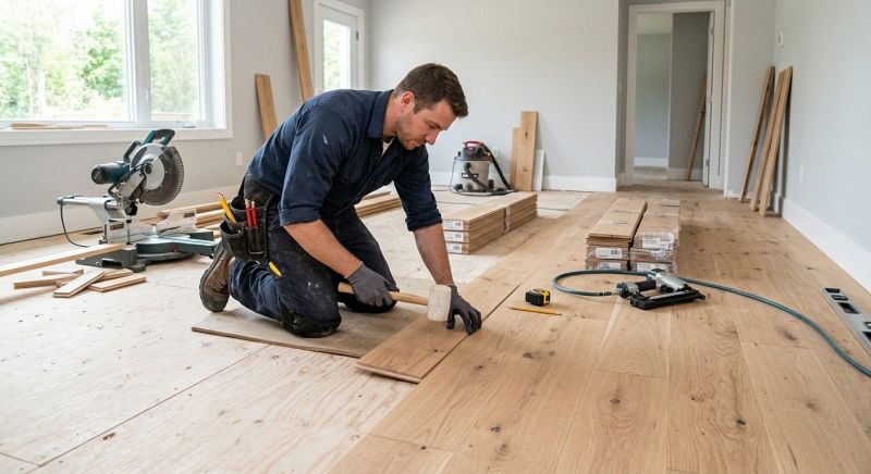 Hardwood Floor Installation in Arvada, CO