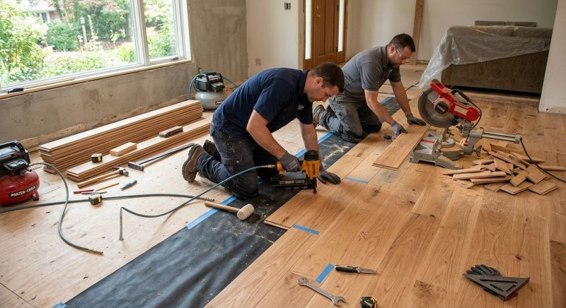 Hardwood Floor Installation in Louisville, CO