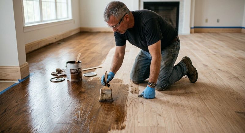 Hardwood Floor Staining in Englewood, CO